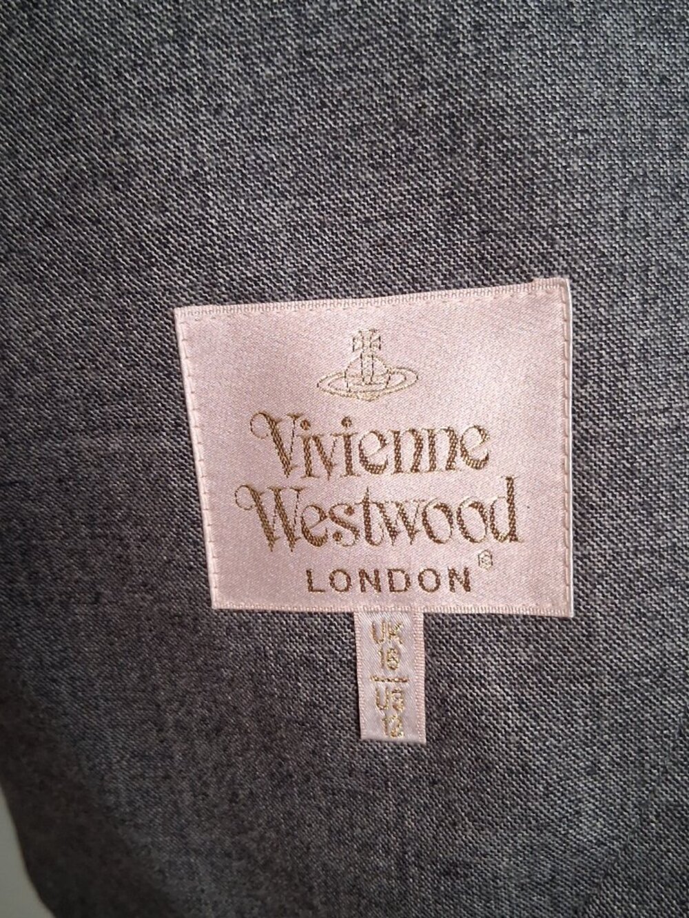 Archival Runway Vivienne Westwood Amphora Wool Jacket size UK 16 - fits US 8/10 - Picture 10 of 14